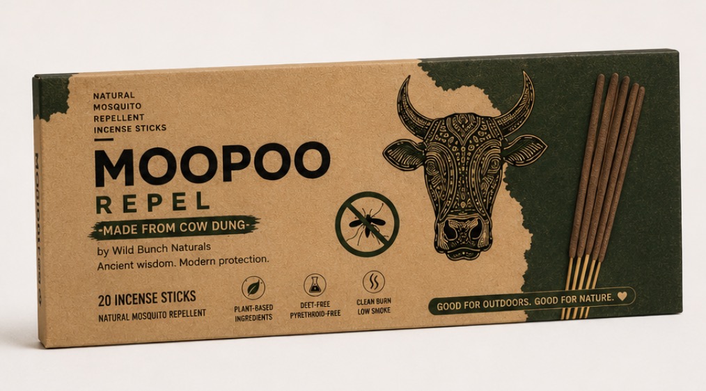 MooPoo Repel mosquito repellent incense sticks