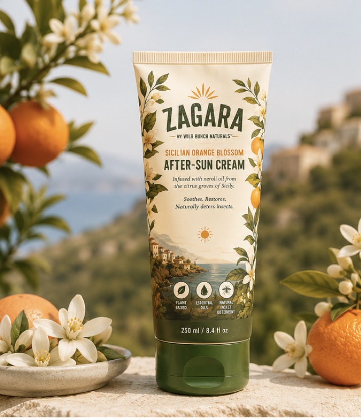 Zagara Sicilian Orange Blossom after-sun cream